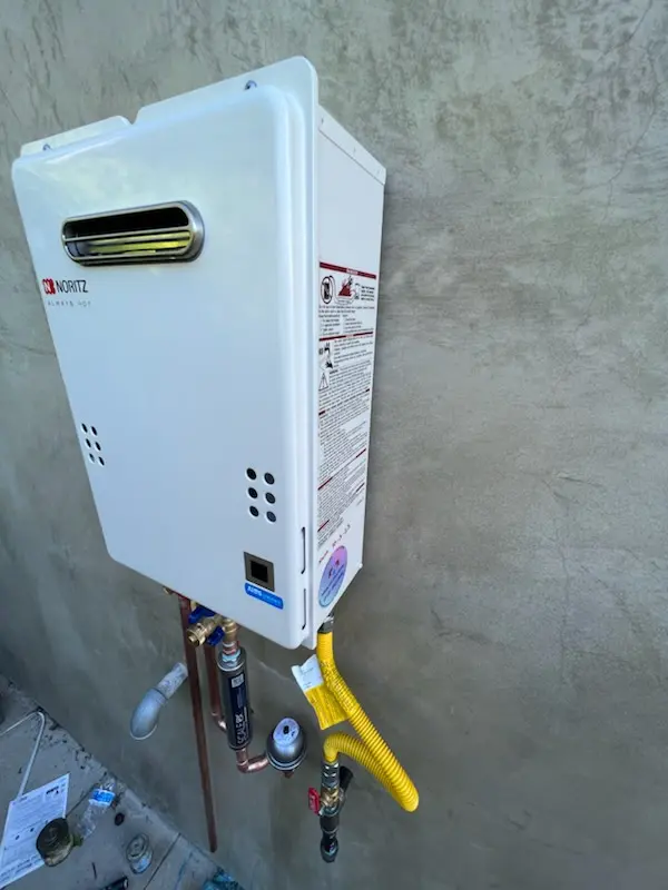 Tankless water heater installation for Yucca Corridor homes